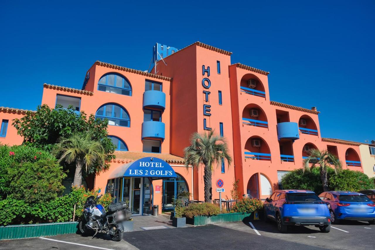 Cit'Hotel Des 2 Golfs Leucate Exterior photo